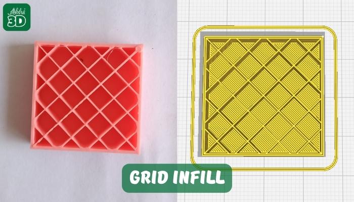 Grid Infill 3D Printing