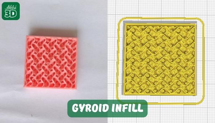 Gyroid infill 3D Printing