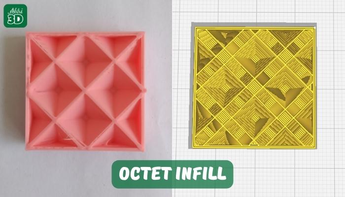 Octet Infill 3D Print