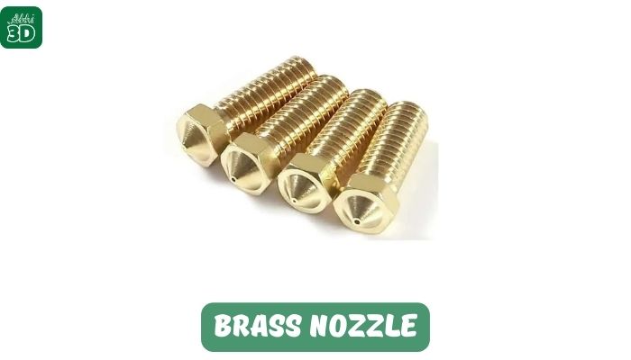 Brass Nozzle in 3D Printer 