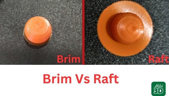 Brim and Raft Difference
