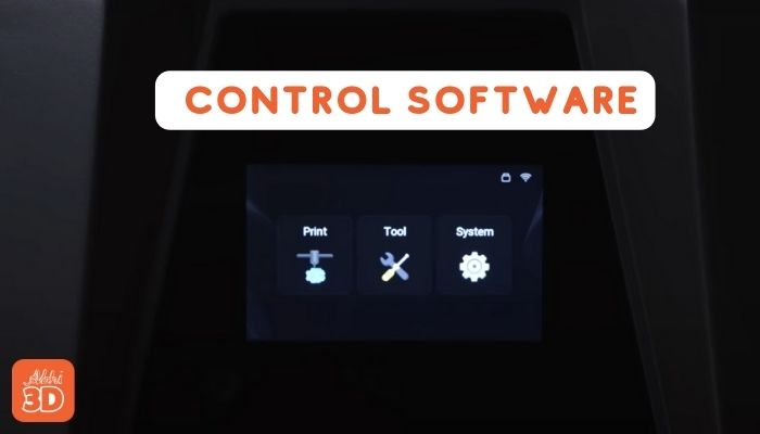 Control Software for resin 3D printer