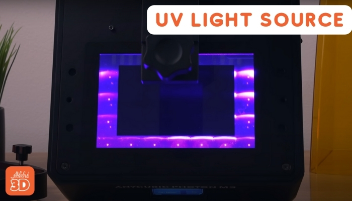UV Light Source resin 3D Printer