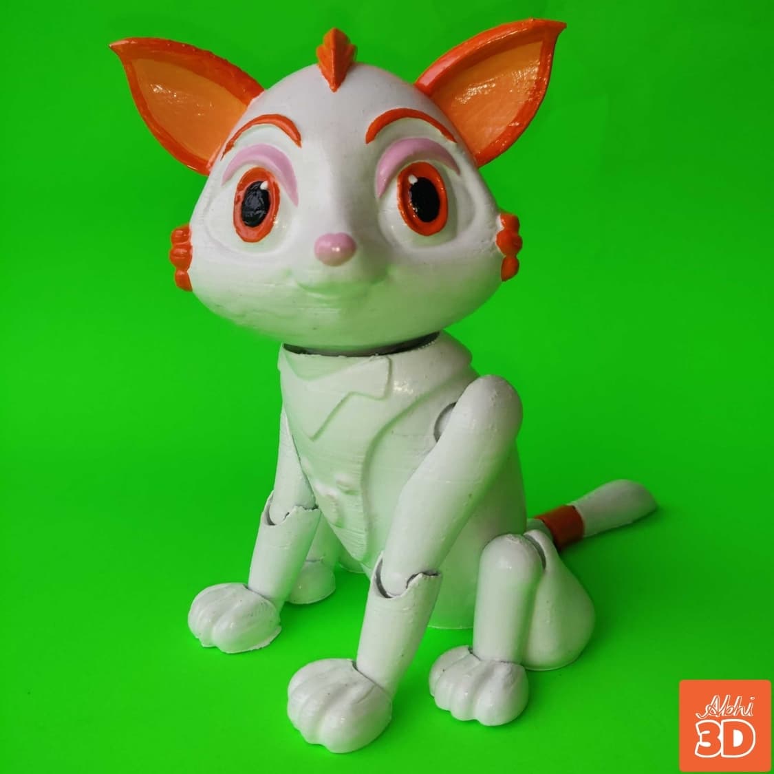 Cat STL File For 3D Printing
