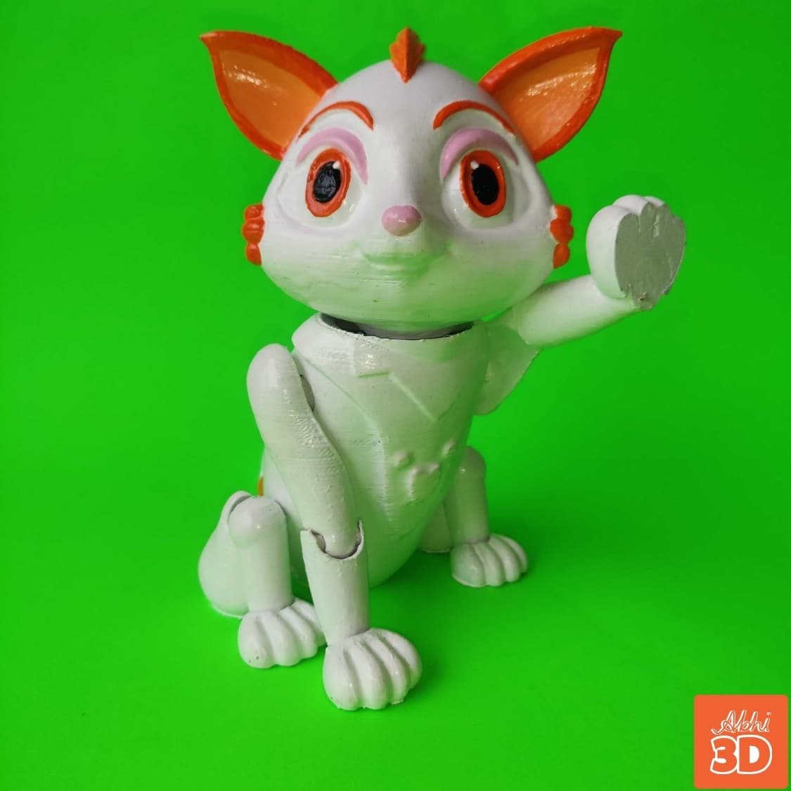 Cat STL File For 3D Printing
