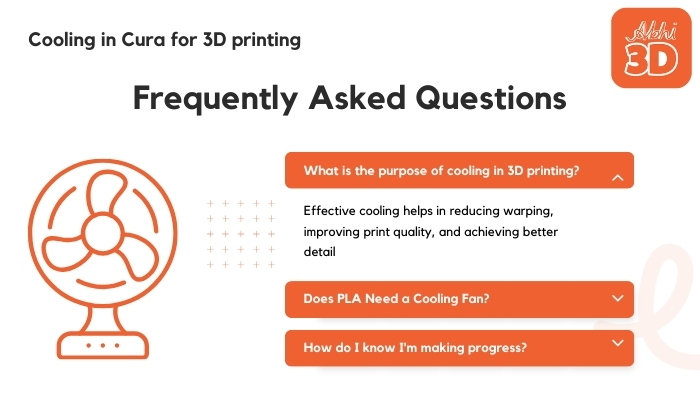 FAQ for Cooling in Cura for 3D Printing