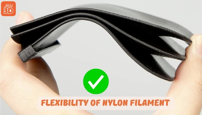 Flexibility of Nylon Filament in 3D Printing