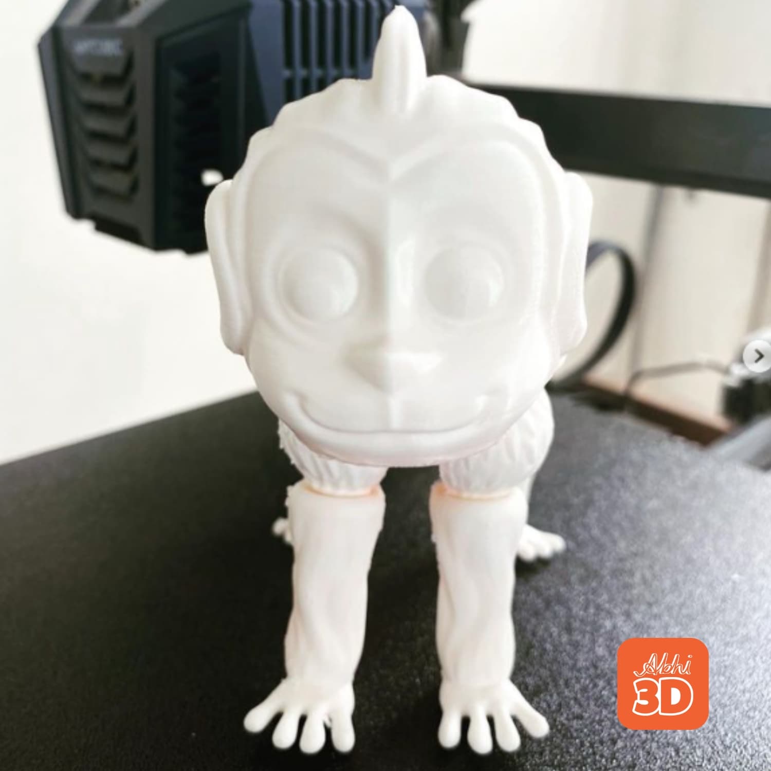 Monkey STL File For 3D Printing