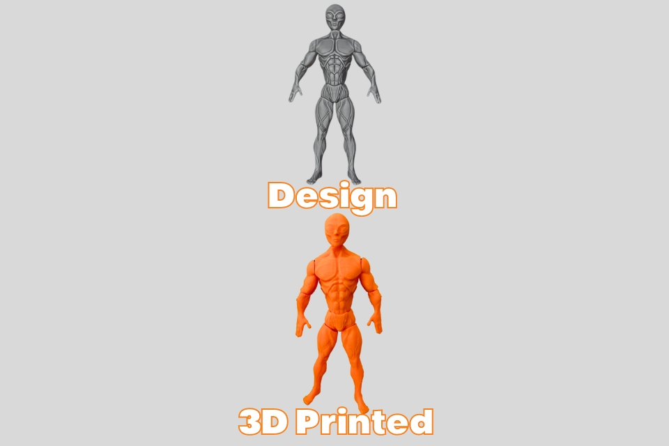 Character 3D Printing Design Service