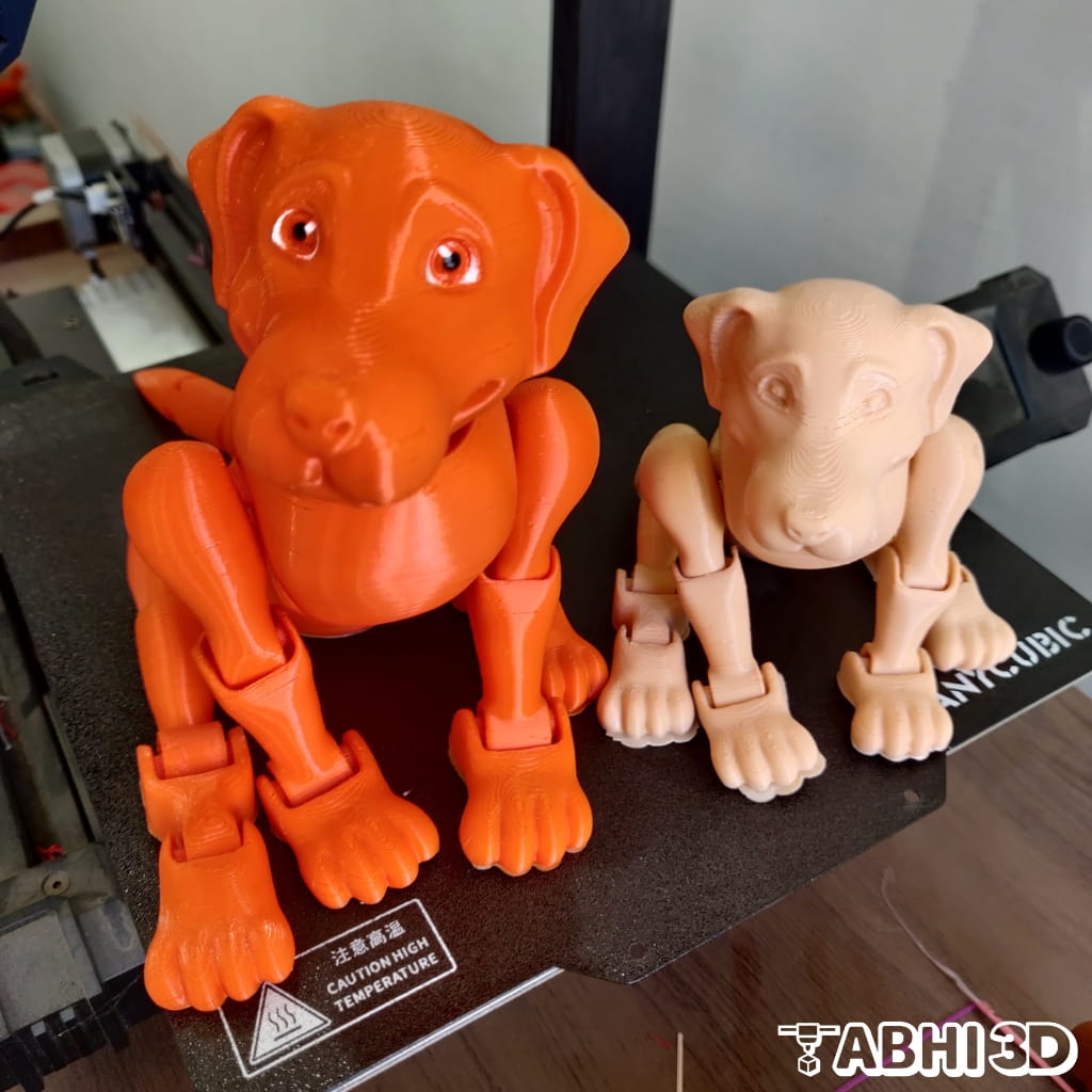 Golden Retriever STL Dog 3D Printing