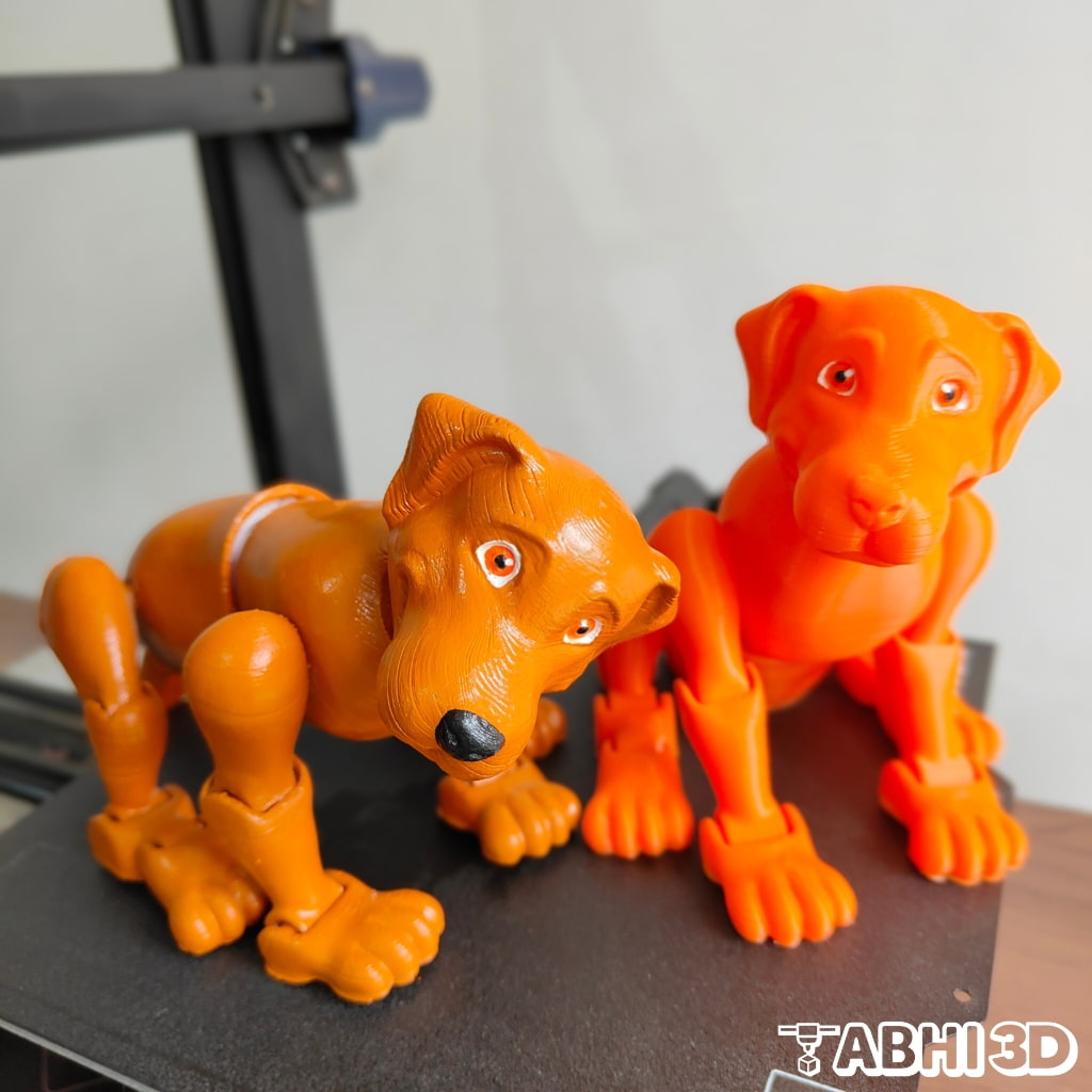 Golden Retriever STL Dog 3D Printing